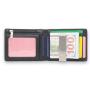 Minimalist slim rfid blocking card wallet front pocket pu leather money clip men wallet