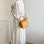 PU Korean Hand Bag Women Handbags Fashion Small Square Bag Leisure Single Shoulder Slant Crossbody Bag