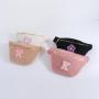 Retro Designer Bumbag Mini Small Jelly Children Soft Teddy Fabric Fanny Pack Wholesale Sports Fanny Pack Women's Waist Bag