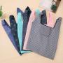 Wholesale Custom Polyester Reusable Eco-Friendly Grocery Carry Bags Foldable Shopping Bags