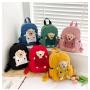 ZR468 Children's Backpack Kindergarten Little Bear Cute Light Cartoon Schoolbag Reflective Strip Safety Kids Bag Soft Baby Bag