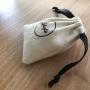 High Quality Beige Cotton Twill Jewelry Gift Drawstring Bag Small Gift Jewelry Drawstring Pouch
