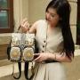 popular printing material handbags for ladies luxury large capacity female designer backpack for women quality shoulder bag