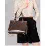 OEM1000 Women Handbag Sets Fashion Ladies Designer PU Leather Handbags Three-piece Sets Clutch Ladies Purses Tote with Wallets