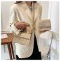 Fur Fashion Ladies Hand Bag Woman Luxury Handbags Single Shoulder Women Bags Alligator Square PU Lady Bags Bolsos Lash Package