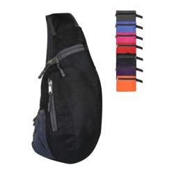 Wholesale Outdoor Cycling Foldable Crossbody Shoulder Daypack Portable Folding Custom Logo Sports Chest Bags