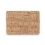 Slim Cork leather wallet eco-friendly natural leather men wallet