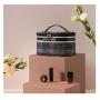 China wholesale large capacity portable cosmetic storage bag polyester makeup bag