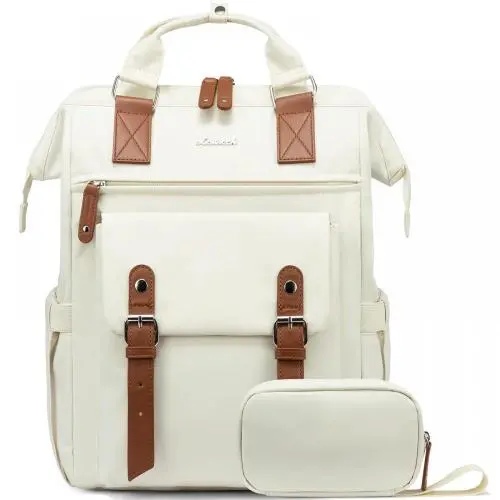 LOVEVOOK Cute Woman Laptop Backpacks School Bags Custom Logo Design Laptop Bag Women New Laptop Computer Bag Backpacks with USB