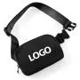custom designer waterproof fanny pack crossbody chest waist bag for women everywhere belt bag with metal logo