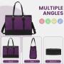 LoVEVOOK wholesale fashion 2pc handbags sets large capacity Lady Office work 15.6in computer hand bags custom Briefcase for wome