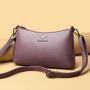 Factory Wholesale Women Messenger Bags Good Quality Soft PU Leather Shoulder Crossbody Bags for Women