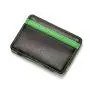 Leather Credit Card Holder Men Card Holder Wallet Minimalist Carteras Mujer Money Clip Front Pocket Wallet Cartera De Hombre