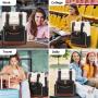 LOVEVOOK Waterproof 15.6 In Travel Fashion Daily Leisure Light For Ladies Bag Back Pack Business Women Casual Laptop Backpack
