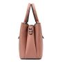 2024 Custom Vegan Leather Bucket Hand Bag For Women Ladies Fashion Metal