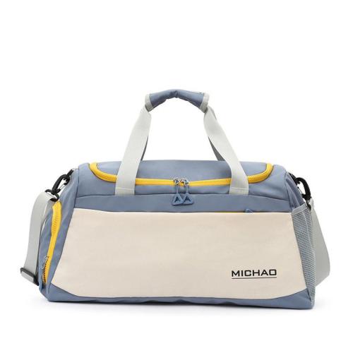 ZF014 New Customized Sports Handbag Travel Waterproof Shoulder Gym Bag Diagonal Cross Oxford Cloth Polyester Luggage Bag