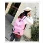 ZR373 Backpack Canvas Large Capacity Student Fashion Small Fresh Backpack Trend Korean Edition Student Schoolbag