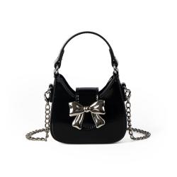 Wholesale PU Material Zipper Handbag Shoulder Shopping Tote Bag With Design Shopping Bags Women Shoulder