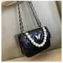 Crossbody women's bag 2023 fashion butterfly design shoulder bags for pearl chain handbags