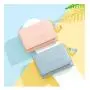 KBW512 Women Short Wallet Cute Multi Card Position Simple Short Card Case Student Cartoon Charm Ladies Tri-fold Coin Purse