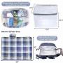 Customized Outdoor Food Grade Big Separate Compartment Picnic Basket Set Portable Family Thermos Picnic Backpack with Mat