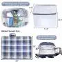 Customized Outdoor Food Grade Big Separate Compartment Picnic Basket Set Portable Family Thermos Picnic Backpack with Mat
