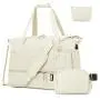 Travel Duffel Bag Sports Tote Gym Bag Shoulder Weekender Overnight Bag for Women