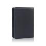 Factory direct leather travel passport holder wallet pu leather rfid slim passport cover