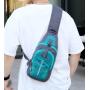 ZR659 Chest Waist Bag Nylon Unisex New Outdoor Shoulder Bag Sports Travel Waterproof High Quality Crossbody Backpack Man Bag