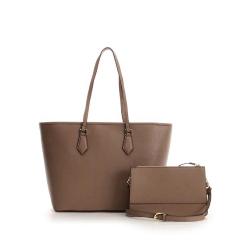 Best Seller Custom Bags Women Handbags Ladies Brand 2 in 1 Tote Bags Set Large Capacity Handbag And Purse