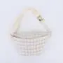 Winter Elegant Plaid Checkered Tweed Belt Bag Ladies Classic Crossbody Chest Bag Designer Bags Custom Vintage Waist Fanny Pack