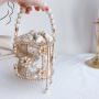 Women Fashion Handbags Designer Shoulder Bags Vintage Diagonal Small Pearl Bag