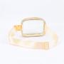 Keymay Hot Sale RTS Durable Girls Crossbody Purse Concert Stadium Approved Waterproof Fanny Waist Bag Bum Bag Pvc Belt Bag Clear
