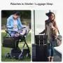 2022 Lovevook Waterproof mommy dad Portable Changing Pad baby diaper bags nappy wet Travel bags 3pcs diaper bags