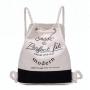 New High Quality Canvas Fabric Material Day Backpack Use Fancy Canvas Backpack