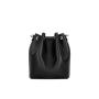 Wholesale Luxury Vegan Leather Handbags Fashion Women Drawstring Casual Bucket Bags