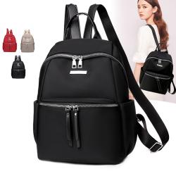 2024 New School Bag Simple Stylish Large Capacity Travel Backpack Oxford Cloth Backpack For Women