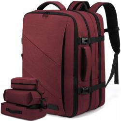 2023 Fashion 4 in 1 Travel Backpack Waterproof Expandable 40L Airline Approved bags large fashion laptop travel backpack Unisex