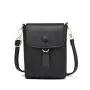 New Pure Color Simple Match Foreign Style Texture Purse Mobile Phone Bag Single Shoulder Oblique Span Mini Female Bag