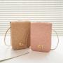 2024 CrossBody PU Mobile Phone Bag Fresh and Sweet One Shoulder Bags for Women Fashionable Womens Messenger Bags