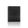 Custom leather wallet men card holder wallet rfid blocking slim men's leather wallet