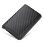 OEP001 Men's Aluminum Box Carbon Fiber Wallet RFID Blocking Pop up Card Holders Slim Credit Card Holder For Men