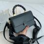 Street Fashion Women Scarves Handbags China Wholesale PU Lady Bags Girl Pure Color Zipper & Hasp Square Handbag