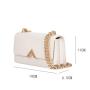 Luxury Women Shoulder Bag OEM ODM Handbags Manufacture Pu Vegan Leather With Metal Chain 2023 Cross Body