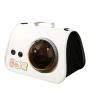 ZF041 New Breathable Cat Bag Transparent Space Cover Crossbody Breathable Convenient Foldable Pet Bag PU Handbag