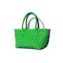 2024 Custom Weave Genuine Leather Tote Bag Handbag For Women Luxury Mini Purse