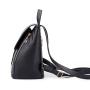 Factory Wholesale Fashion Ladies School Bags Double Zipper Drawstring PU Leather Backpack Women