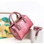 top product fashion handbag for women luxury designer bags genuine leather handbag for ladies quality Squamous serpentine  bags