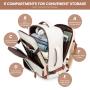 LOVEVOOK New 40L Multifunction Smart Backpack For Travelling Bagpack Business Laptop Travel Backpack Bag With USB Charging Port