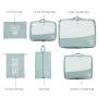 Oem Supplier New Design Multifunctional Packing Cubes Organizer Suitcase Organizers Laundry Bag Travel Organizer Bag Sets